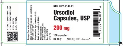 ursodiol 200mg container label 101119.JPG.jpg.jpg Ursodiol Capsules, USP 200mg Container Label - ursodiol 200mg container label 101119.JPG
